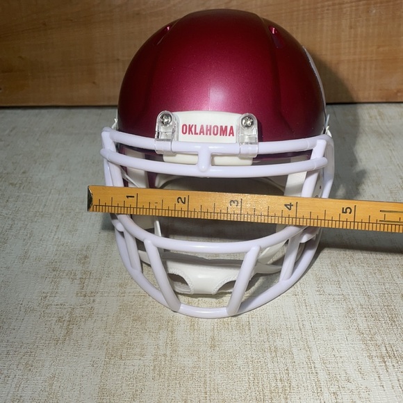 Oklahoma University Riddell Mini Helmet! - Picture 11 of 12